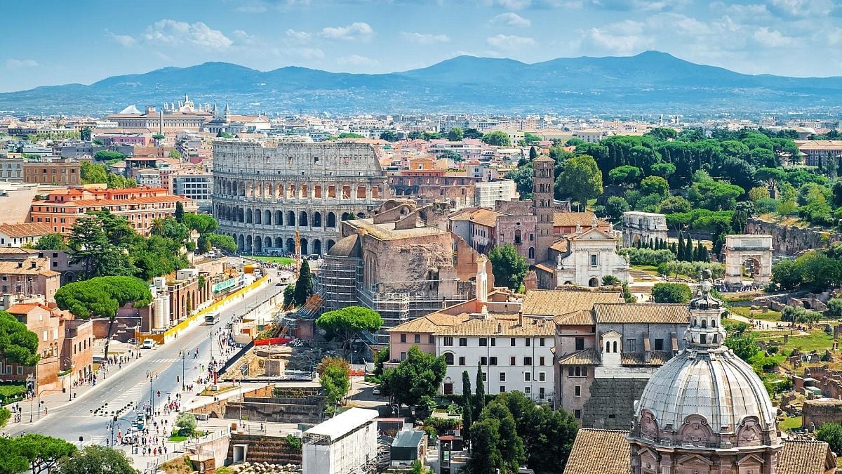 Rzym - popularne miejsce podróży